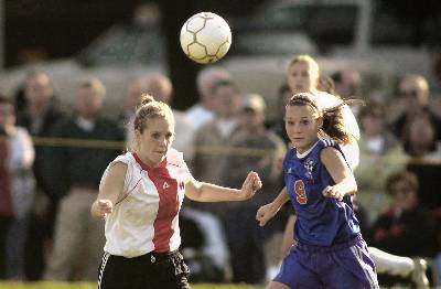 Corie with Woodstown HS - November 2002